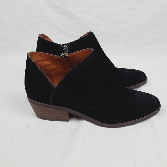 Lucky Brand fenley leather ankle bootie size 8.5 - Picture 2 of 10